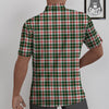 Madras Plaid Christmas Print Untucked Shirts-grizzshop