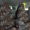 Mafia And Gangsters Print Pattern Car Seat Covers-grizzshop