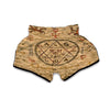 Magic Book Pentacle Witch Muay Thai Boxing Shorts-grizzshop