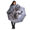 Malamute Alaskan Vintage Print Umbrella-grizzshop