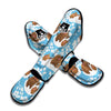 Mammoth Ice Age Pattern Print Muay Thai Shin Guards-grizzshop