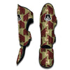 Mammoth Print Pattern Muay Thai Shin Guards-grizzshop