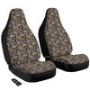 Mammoths Watercolor Print Pattern Car Seat Covers-grizzshop