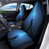 Man And Blue Lightning Print Car Seat Covers-grizzshop