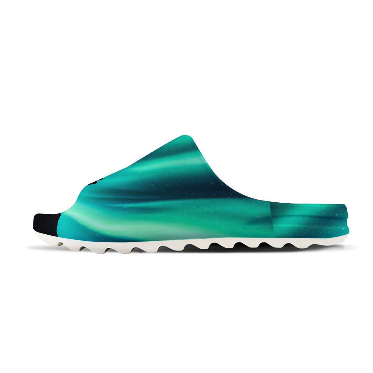 Man Making Marriage With Northern Lights Print Sandals-grizzshop