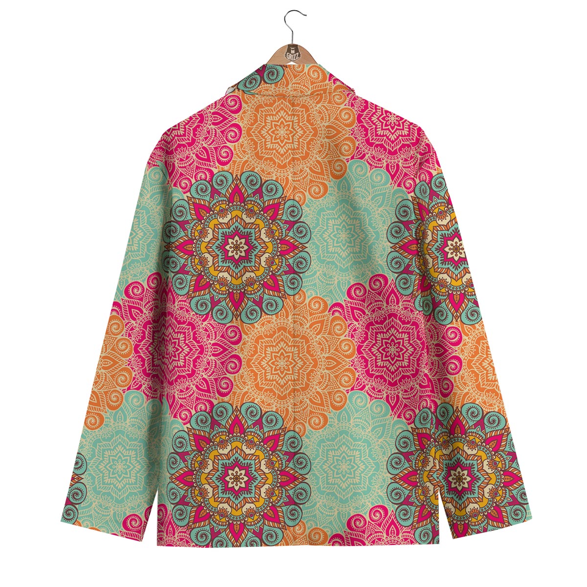 Mandala Bohemian Boho Pattern Print Men's Blazer-grizzshop