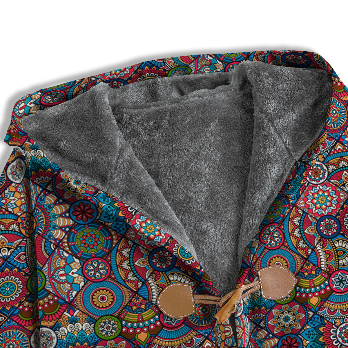 Mandala Bohemian Colorful Print Pattern Men's Windbreaker Jacket-grizzshop