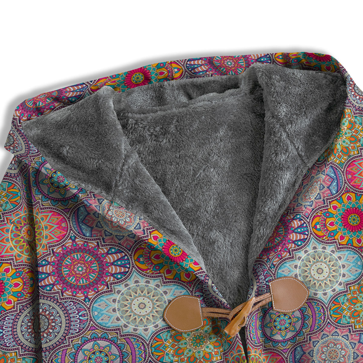 Mandala Bohemian Indian Print Pattern Men's Windbreaker Jacket-grizzshop