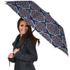 Mandala Bohemian Purple Print Pattern Umbrella-grizzshop