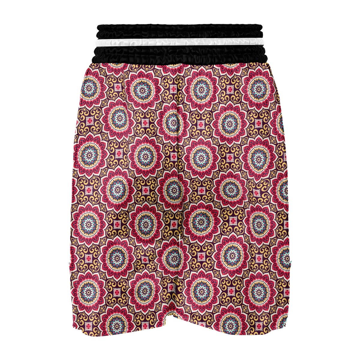 Mandala Boho Bohemian Pattern Print Boxing Shorts-grizzshop