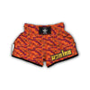 Mandala Dragonfly Print Muay Thai Boxing Shorts-grizzshop