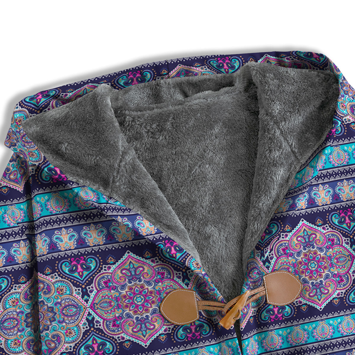 Mandala Ethnic Bohemian Print Pattern Men's Windbreaker Jacket-grizzshop