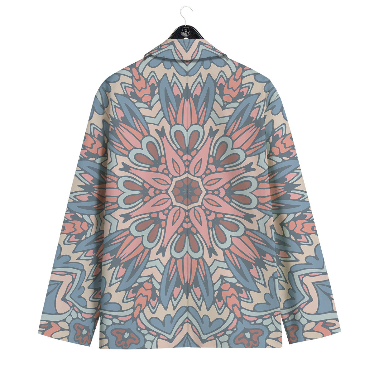 Mandala Ethnic Pastel Print Men's Sport Coat-grizzshop