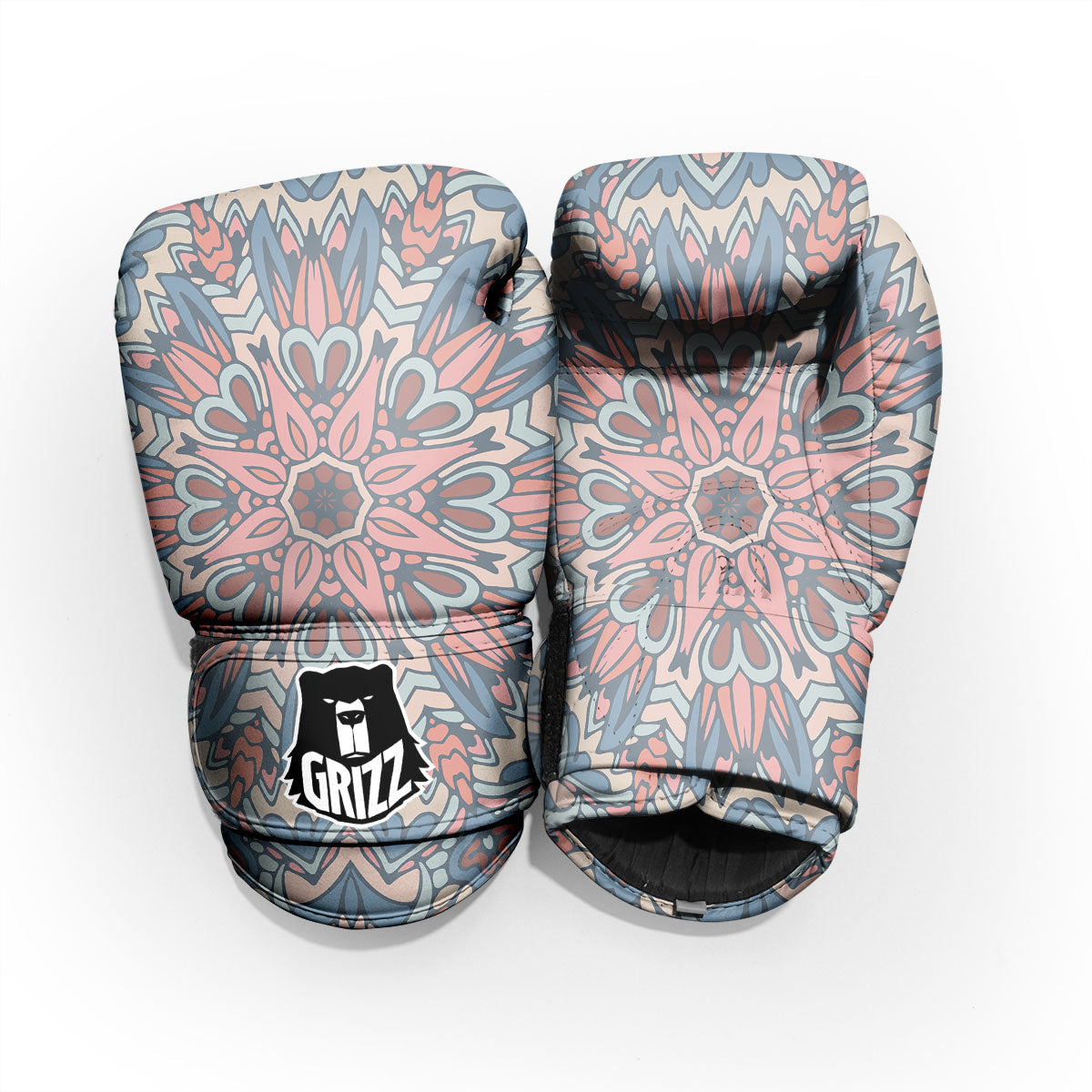 Mandala Ethnic Pastel Print Pro Boxing Glove