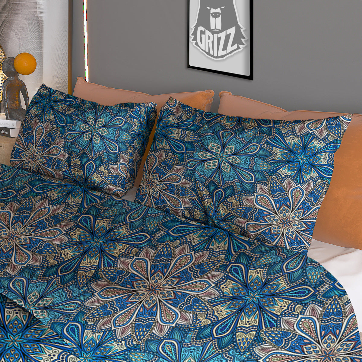 Lettuce Fresh Leaves Print Duvet Cover Bedding Set