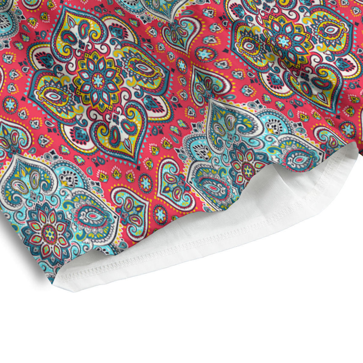 Orange Butterfly Monarch Print Pattern Men's Athletic Shorts