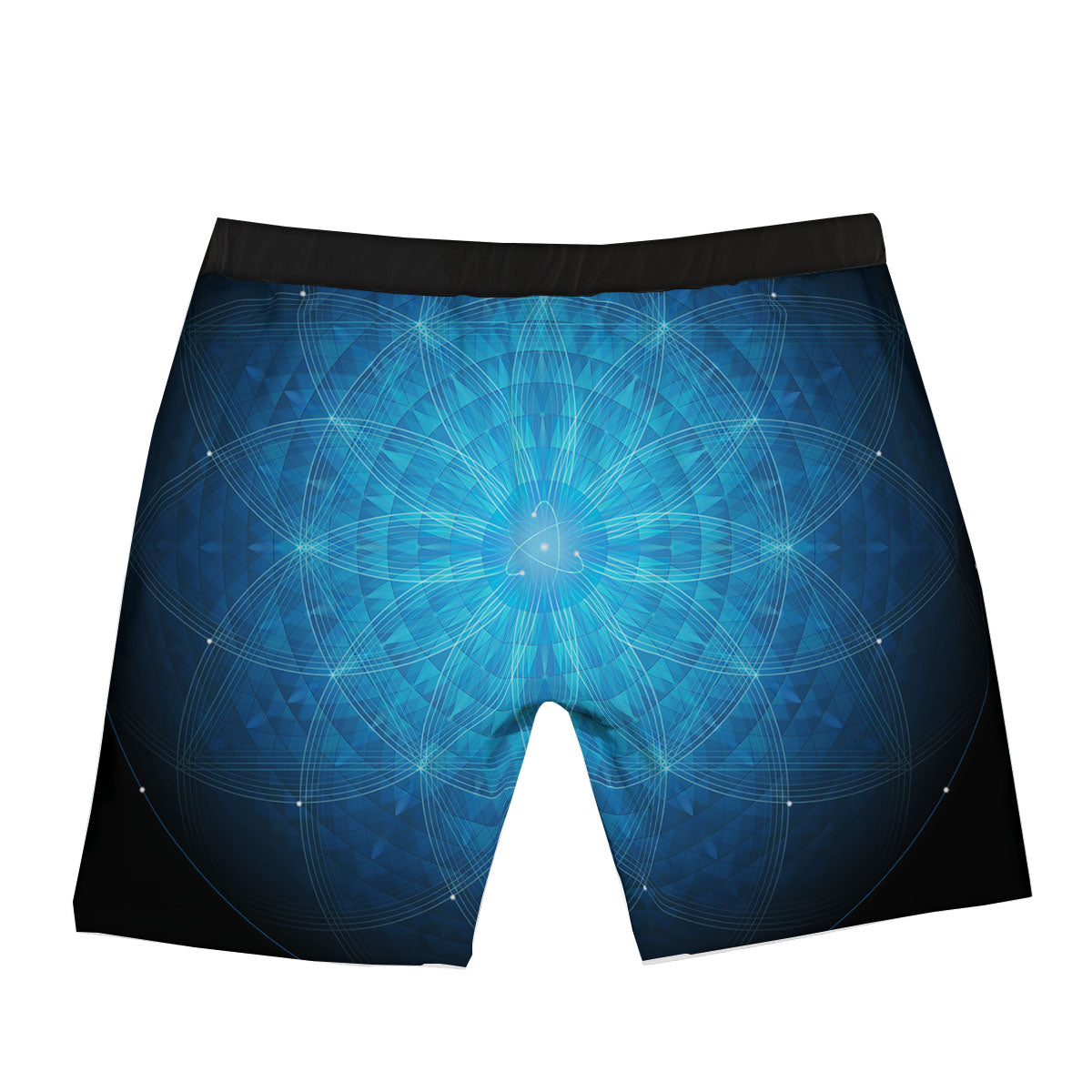 Mandala Light Print Boxer Briefs-grizzshop