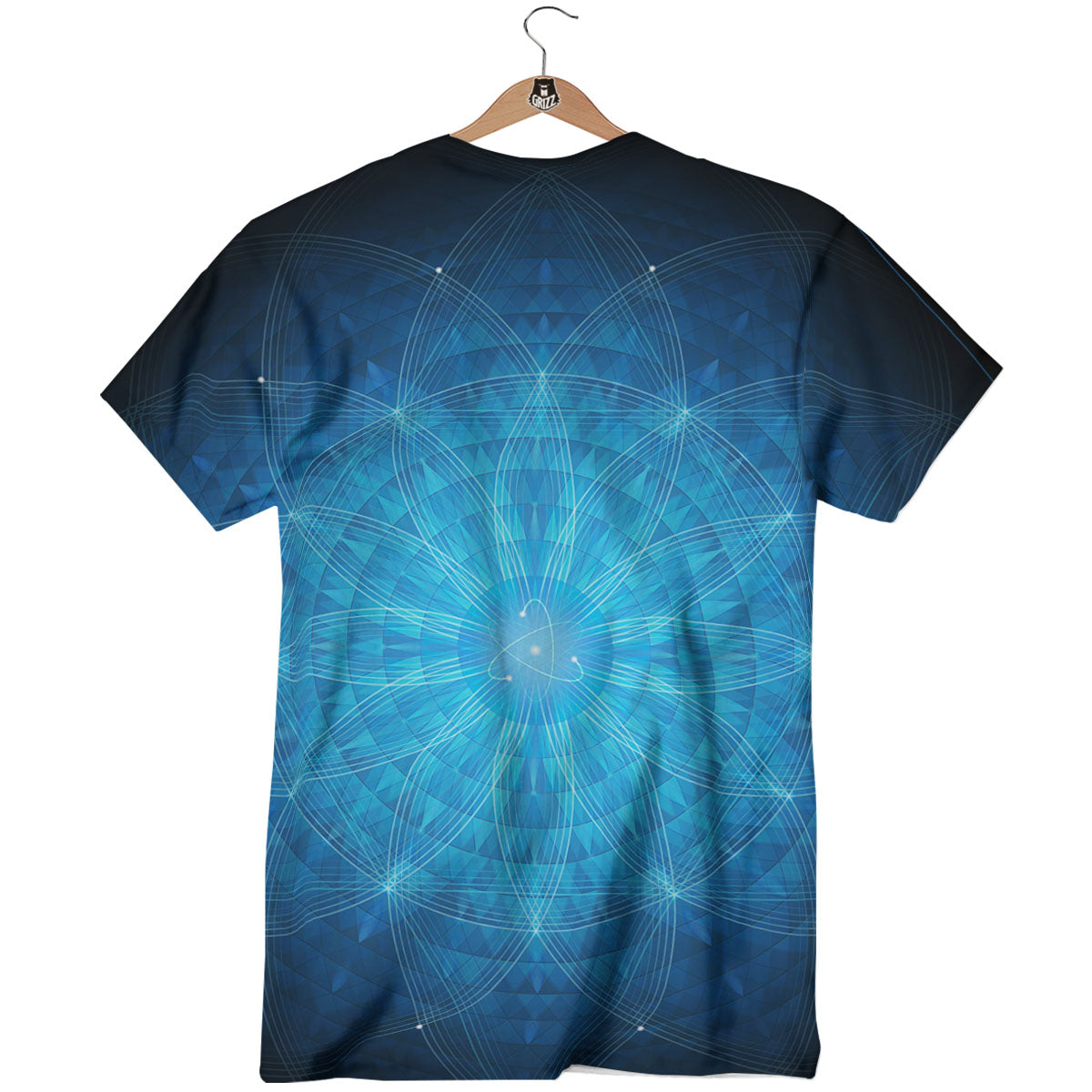 Mandala Light Print T-Shirt-grizzshop