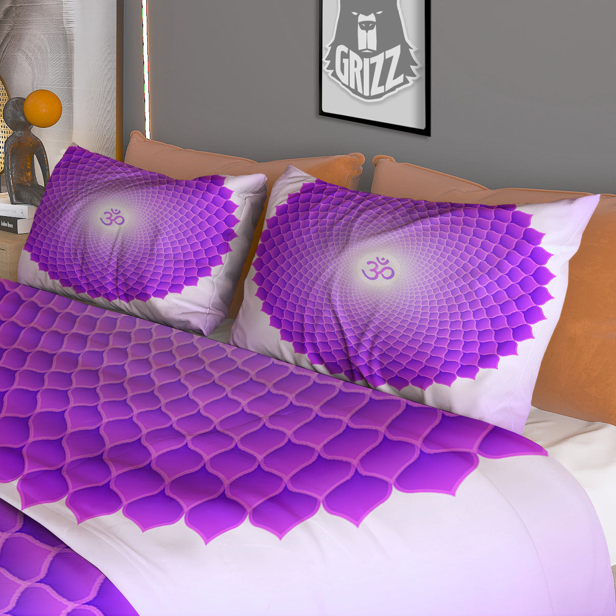 Mask Tribal Tiki Print Pattern Duvet Cover Bedding Set