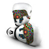 Mandala Silhouette Elephant Print Boxing Gloves-grizzshop