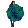 Mandala Spiritual Deer Print Umbrella-grizzshop