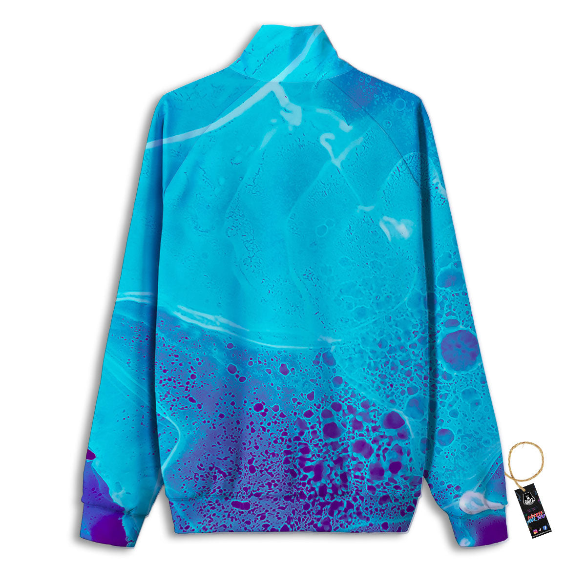 Mandala Spiritual Om Print Track Jacket-grizzshop