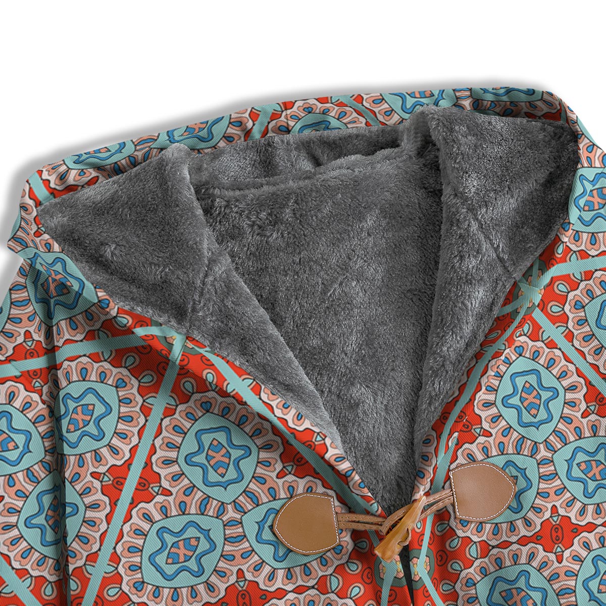 Mandala Triangle Bohemian Print Pattern Men's Windbreaker Jacket-grizzshop