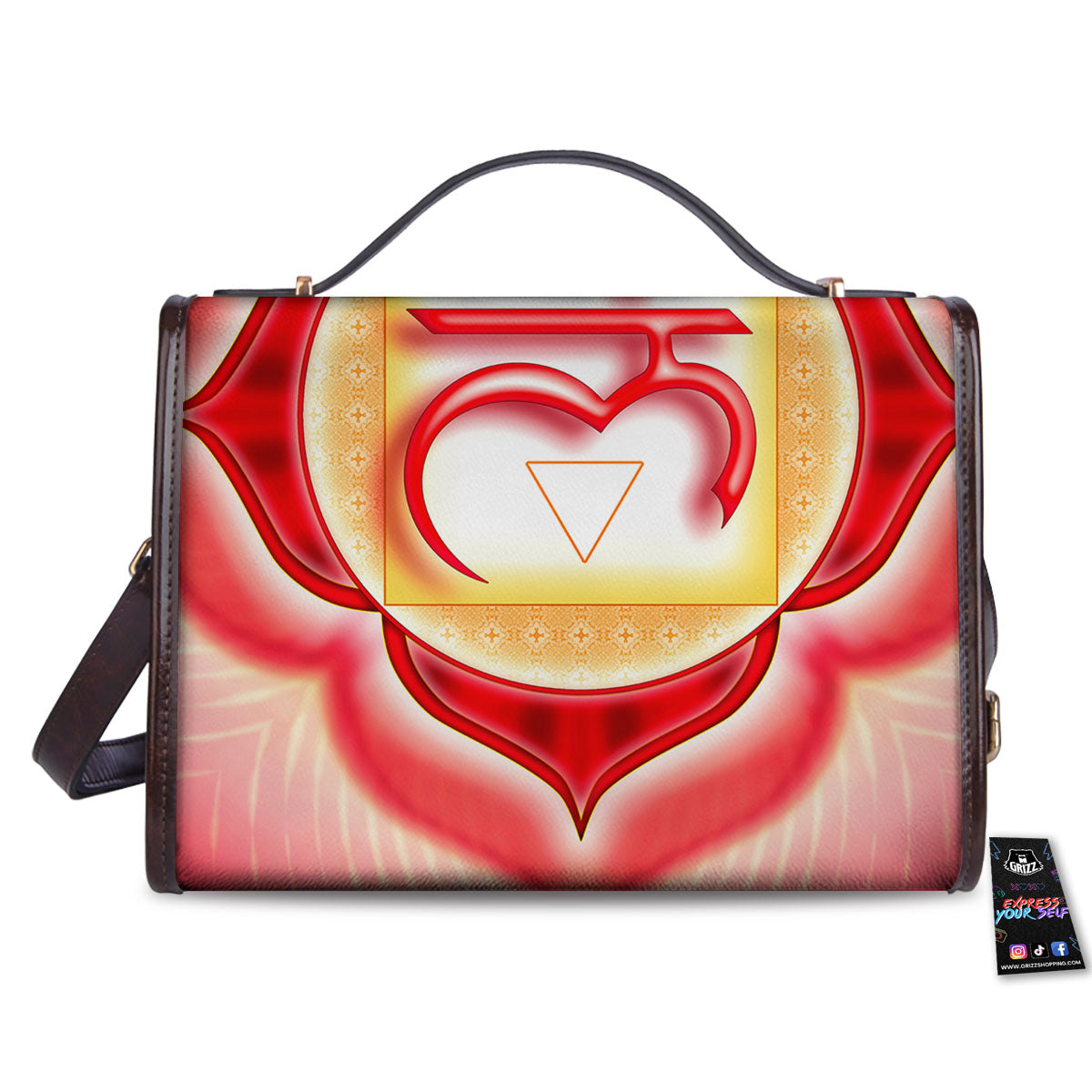 Mandala Muladhara Chakra Print Women's Satchel Bag