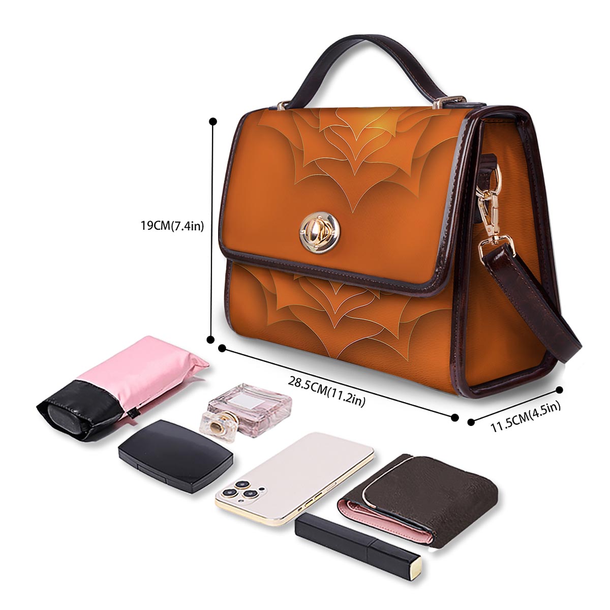 Mandala Swadhisthana Chakra Print Women's Satchel Bag