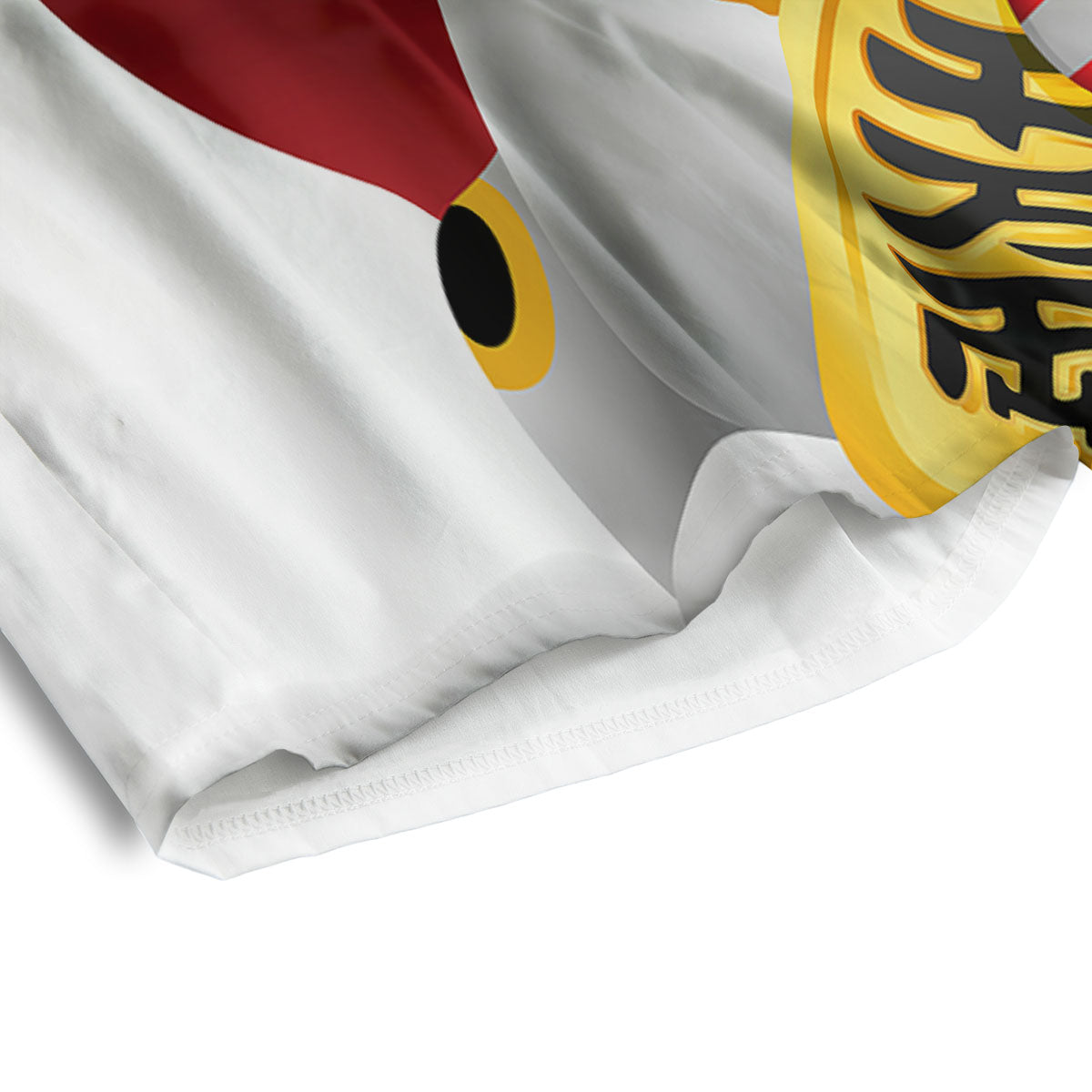 Maneki Neko Japanese Lucky Cat Print Men's Athletic Shorts