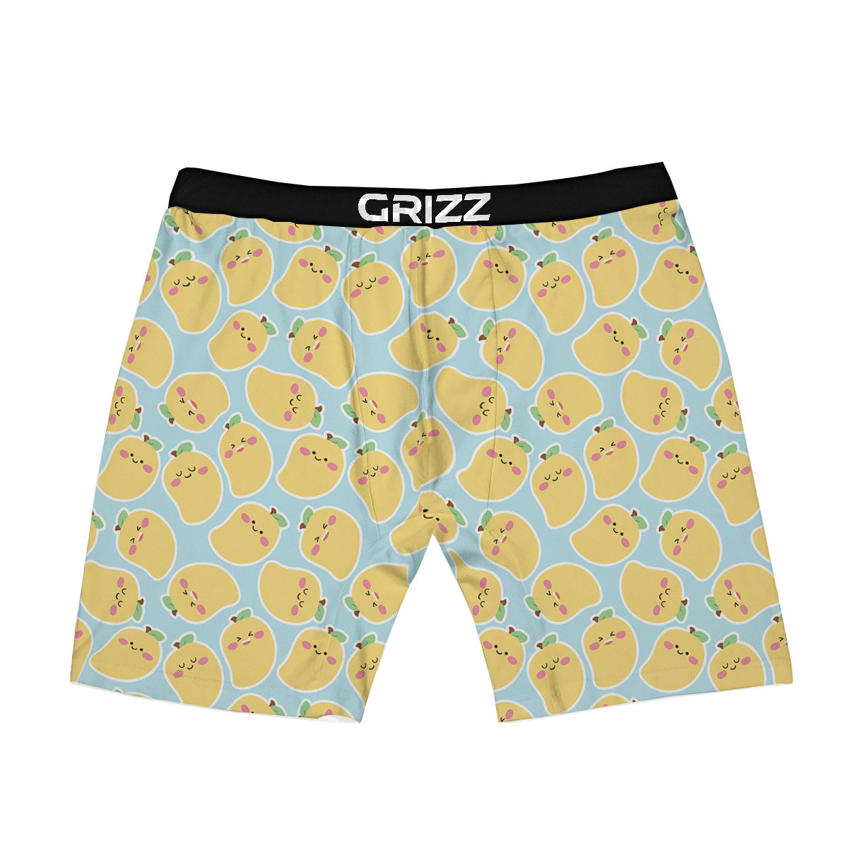Mango Cute Print Pattern Boxer Briefs-grizzshop