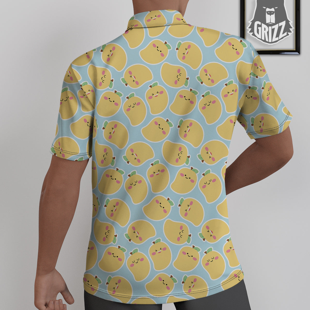 Mango Cute Print Pattern Untucked Shirts-grizzshop