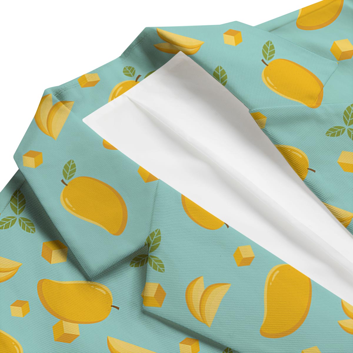 Mango Pastel Pattern Print Men's Blazer-grizzshop