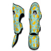 Mango Pastel Pattern Print Muay Thai Shin Guards-grizzshop