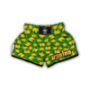 Mango Print Pattern Muay Thai Boxing Shorts-grizzshop