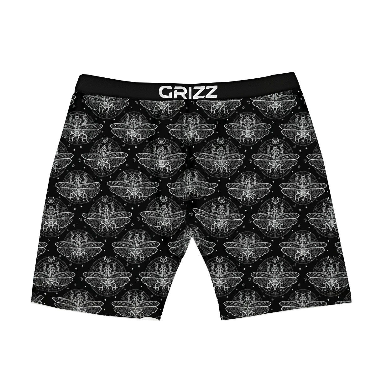 Mantis Animal Print Pattern Boxer Briefs-grizzshop