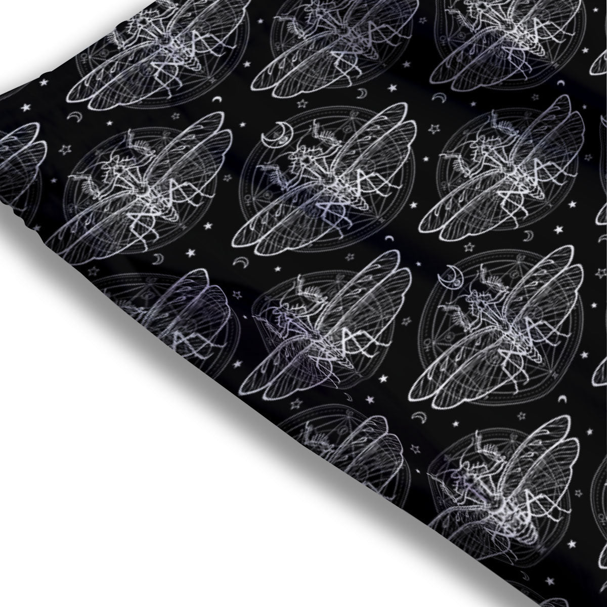Mantis Animal Print Pattern Mesh Shorts-grizzshop