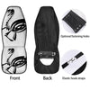 Mantis Spirit White And Black Print Car Seat Covers-grizzshop