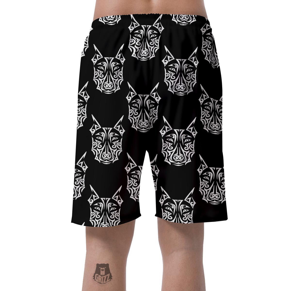 Maori Aztec Pitbull Men's Shorts-grizzshop