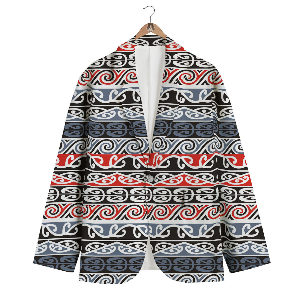 Maori Fence Men's Blazer-grizzshop