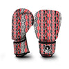 Maori Fence Print Boxing Gloves-grizzshop