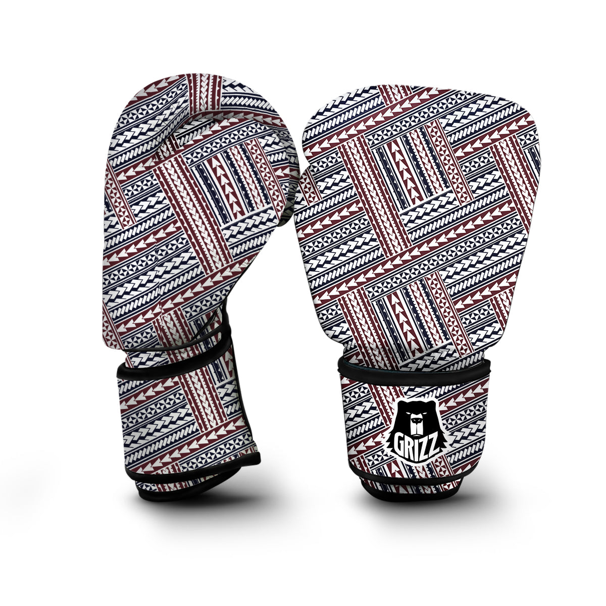 Maori Patterns Boxing Gloves-grizzshop