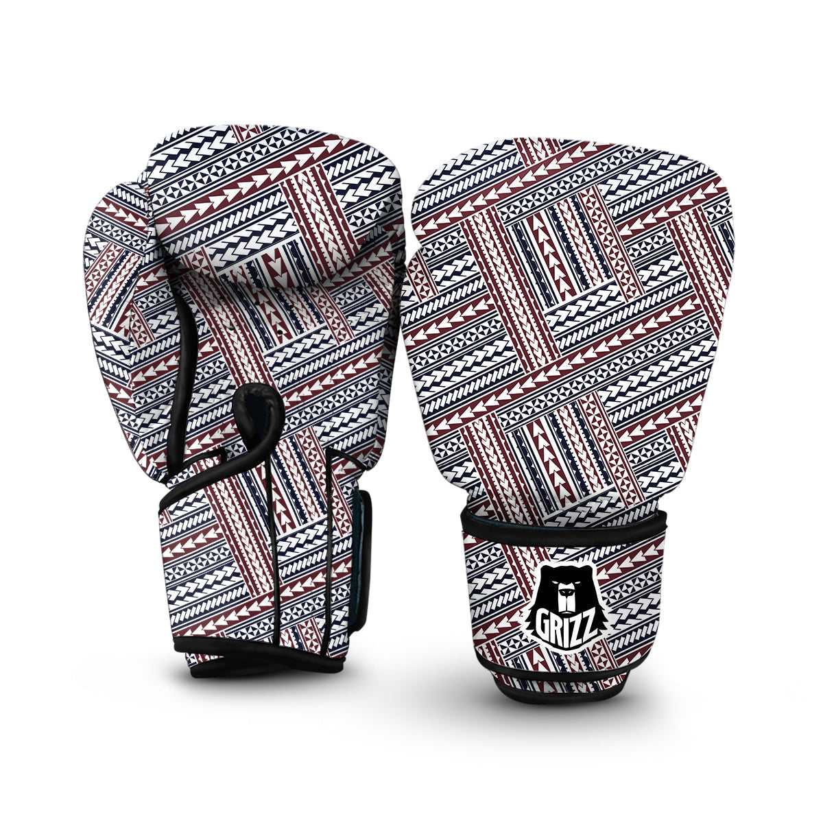 Maori Patterns Boxing Gloves-grizzshop