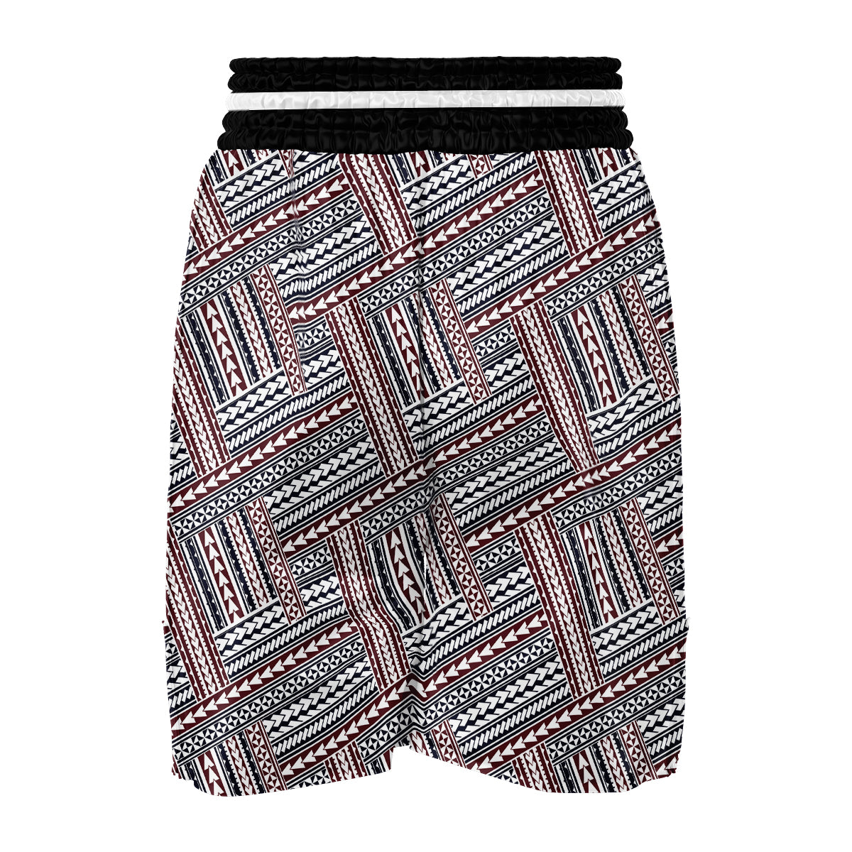 Maori Patterns Boxing Shorts-grizzshop