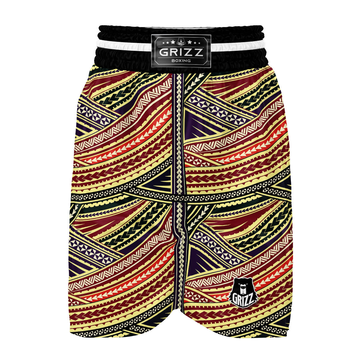 Maori Tribal Boxing Shorts-grizzshop