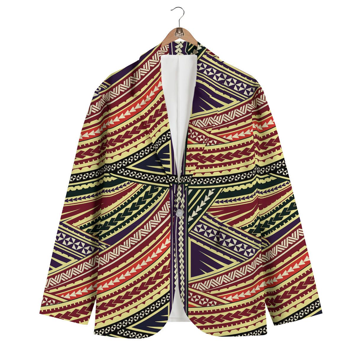 Maori Tribal Men's Blazer-grizzshop