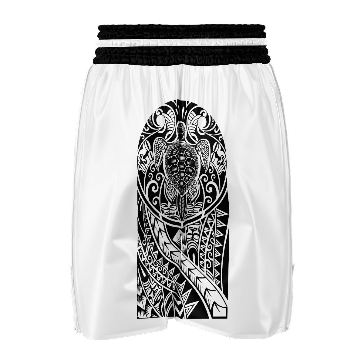 Maori Tribal Turtle Boxing Shorts-grizzshop