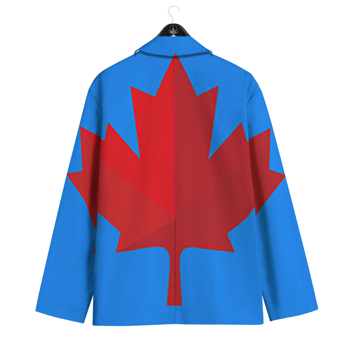 Maple Leaf Autumn Print Men's Sport Coat-grizzshop