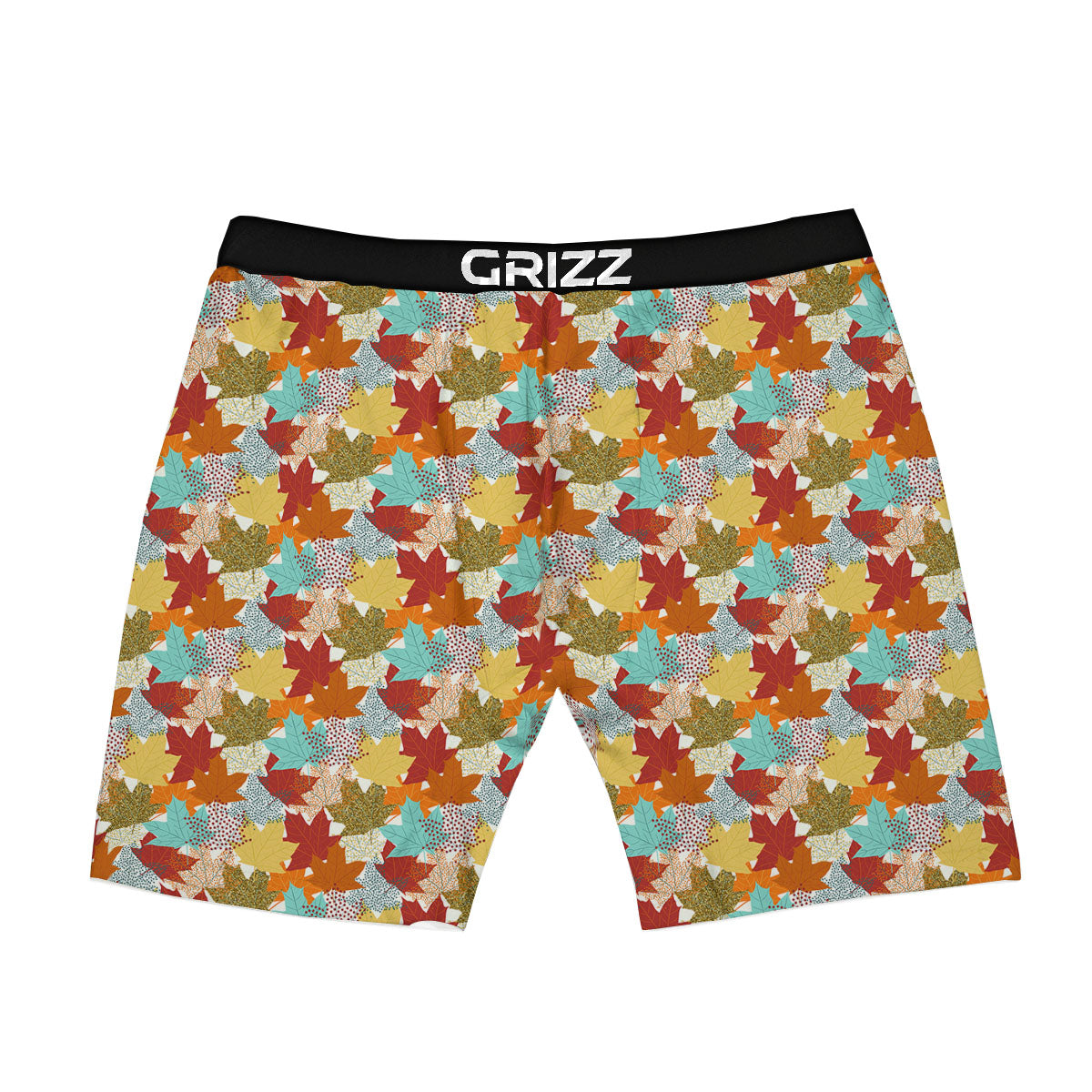 Maple Leaf Canadian Print Pattern Boxer Briefs-grizzshop