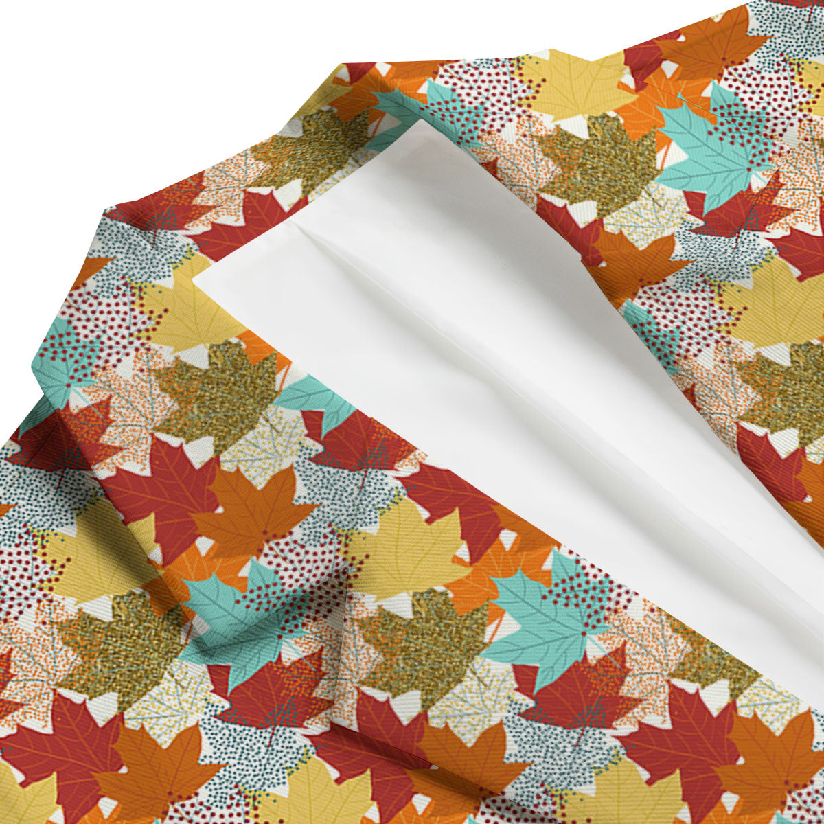 Maple Leaf Canadian Print Pattern Men's Blazer-grizzshop